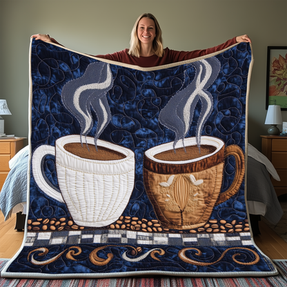 Coffee Cup Quilted Blanket GFTONL2010