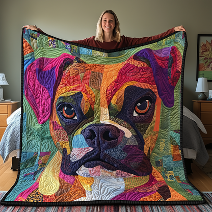 Goofy Boxer Quilted Blanket GFTONL2028