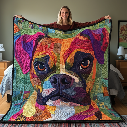 Goofy Boxer Quilted Blanket GFTONL2028