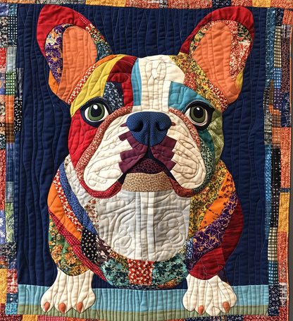 Bulldog Quilted Blanket GFTONL2127