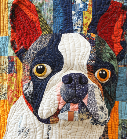 Bulldog Quilted Blanket GFTONL2138