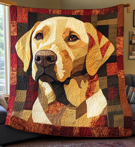 Labrador Retriever Quilted Blanket GFTONL2176