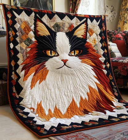 Charming Cat Quilted Blanket GFTONL2196