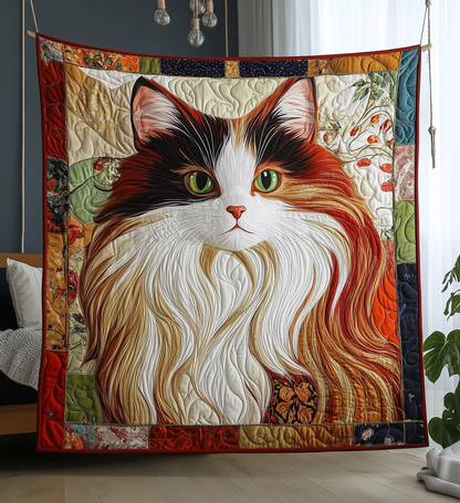 Charming Cat Quilted Blanket GFTONL2197