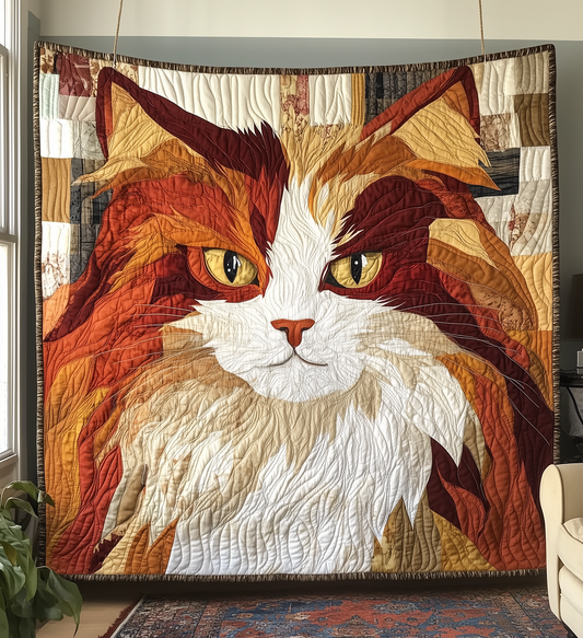 Charming Cat Quilted Blanket GFTONL2199