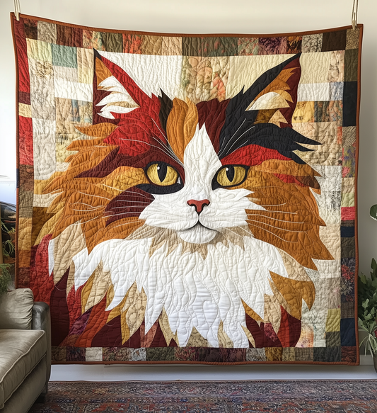 Charming Cat Quilted Blanket GFTONL2203