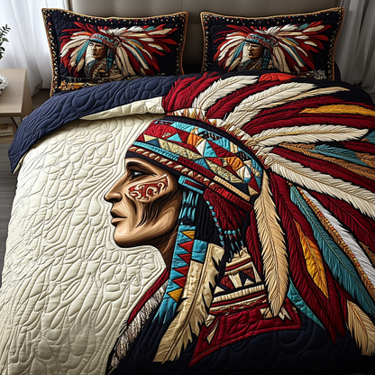 Native Essence 3-Piece Quilted Bedding Set GFTONL2284