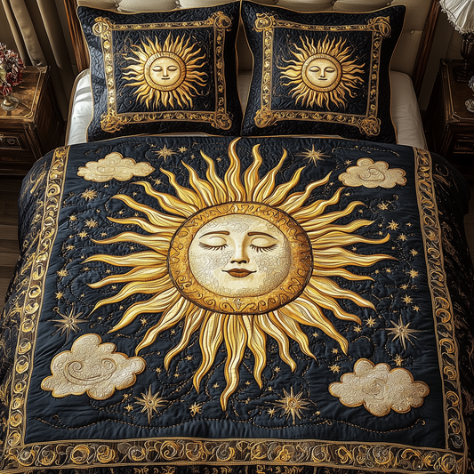Spirit Of The Sun 3-Piece Quilted Bedding Set GFTONL2350