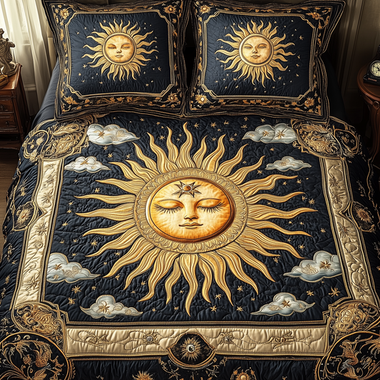 Spirit Of The Sun 3-Piece Quilted Bedding Set GFTONL2351