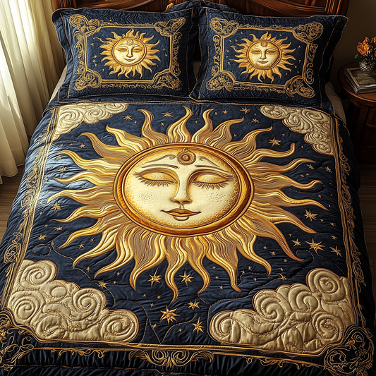 Spirit Of The Sun 3-Piece Quilted Bedding Set GFTONL2352