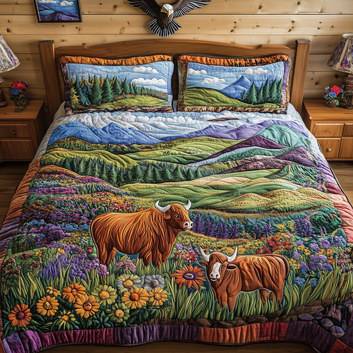 Harmony Highland 3-Piece Quilted Bedding Set GFTONL2515