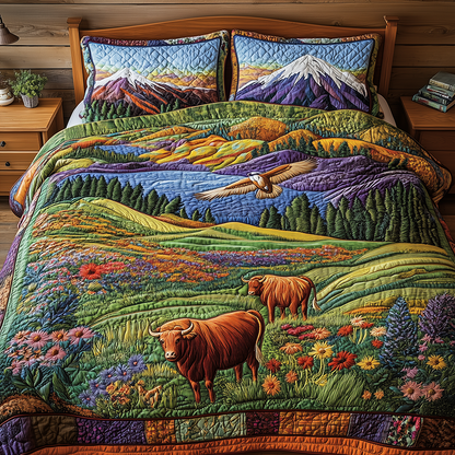 Harmony Highland 3-Piece Quilted Bedding Set GFTONL2517