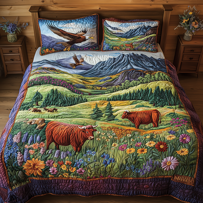 Harmony Highland 3-Piece Quilted Bedding Set GFTONL2519