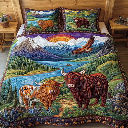 Harmony Highland 3-Piece Quilted Bedding Set GFTONL2520