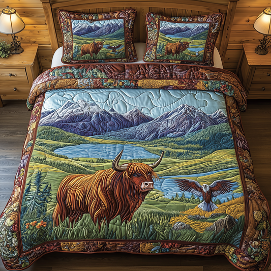 Harmony Highland 3-Piece Quilted Bedding Set GFTONL2521