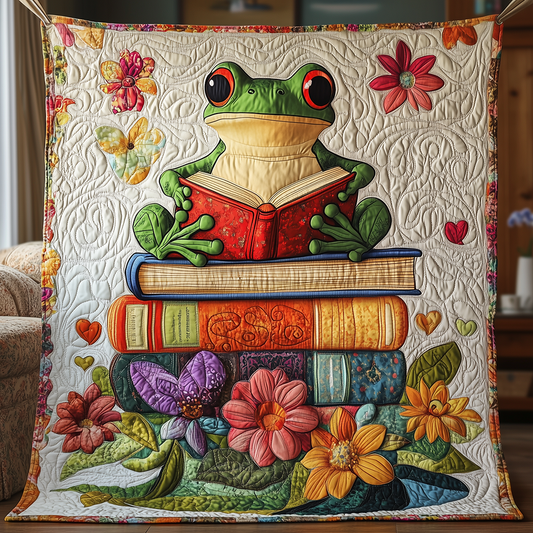 Wisdom Toad Quilted Blanket GFTONL2580