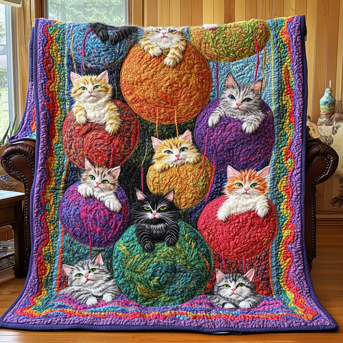 Furry Friends Quilted Blanket GFTONL2590