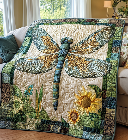 Dragonfly Quilted Blanket GFTONL2609