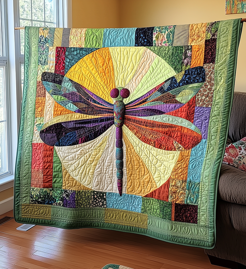 Dragonfly Quilted Blanket GFTONL2610