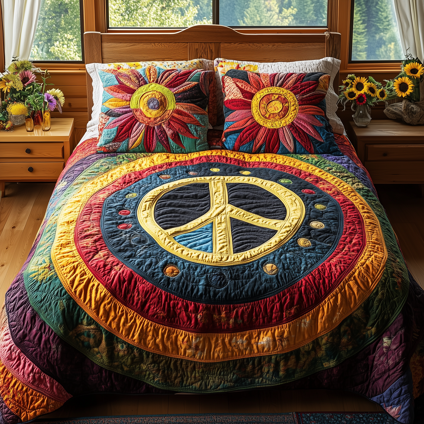 Radiant Harmony 3-Piece Quilted Bedding Set GFTONL2714