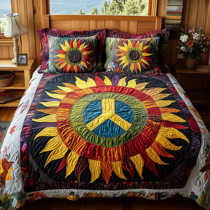 Radiant Harmony 3-Piece Quilted Bedding Set GFTONL2715