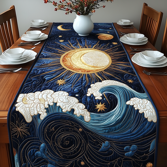 Sound Of Ocean Quilted Table Runner GFTONL2726