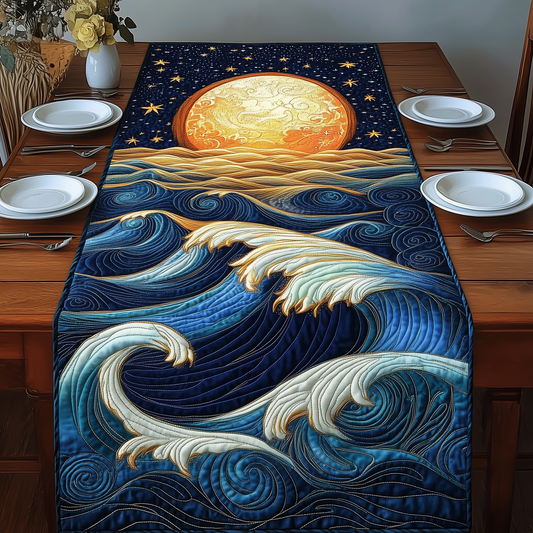 Sound Of Ocean Quilted Table Runner GFTONL2728