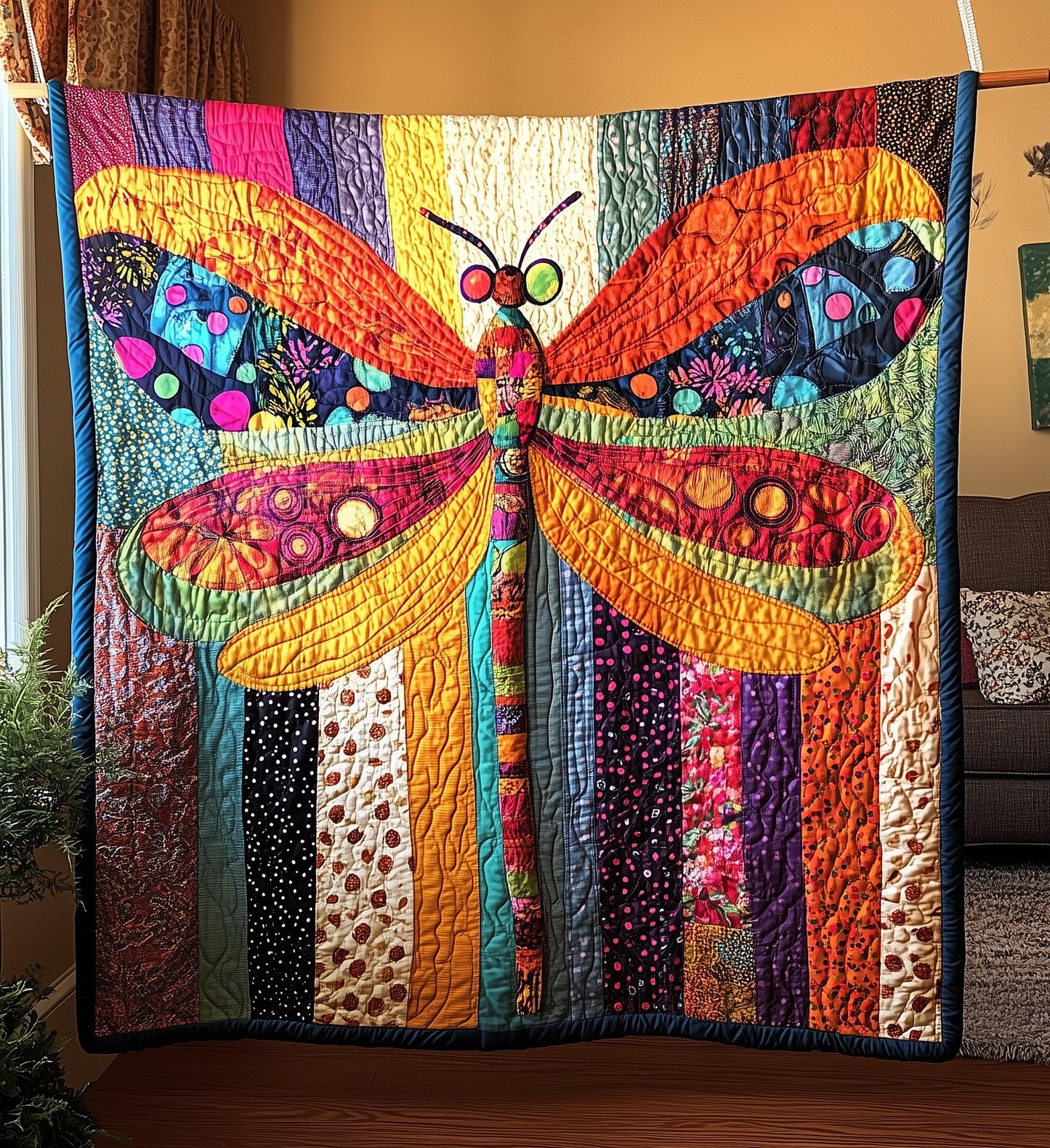Dragonfly Quilted Blanket GFTONL2758