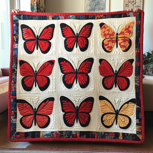 Fluttering Butterfly Quilted Blanket GFTONL2877