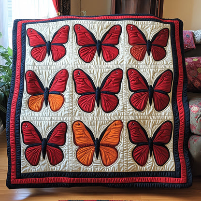 Fluttering Butterfly Quilted Blanket GFTONL2878