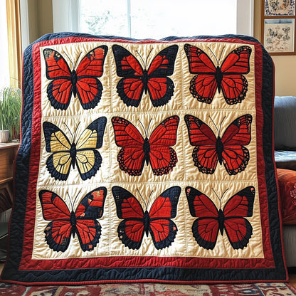 Fluttering Butterfly Quilted Blanket GFTONL2882