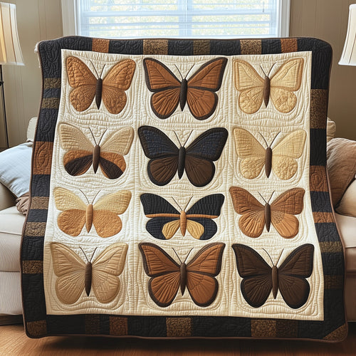 Fluttering Butterfly Quilted Blanket GFTONL2886