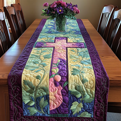 Grapes of Grace Quilted Table Runner GFTONL2921