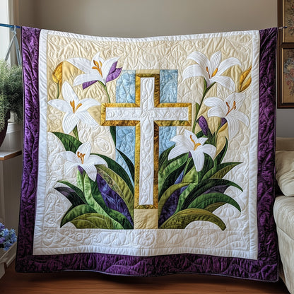 Easter Serenity Quilted Blanket GFTONL2936