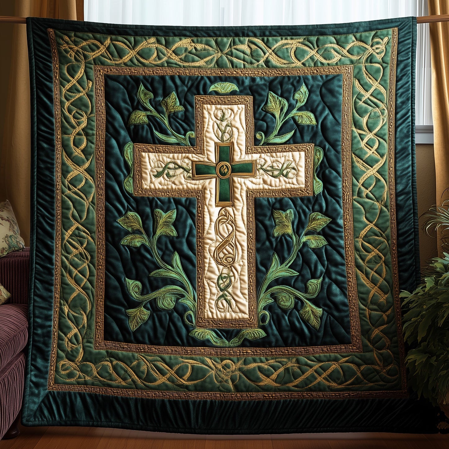 Celtic Grace Quilted Blanket GFTONL2944