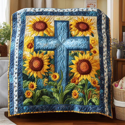 Radiant Faith Quilted Blanket GFTONL2952