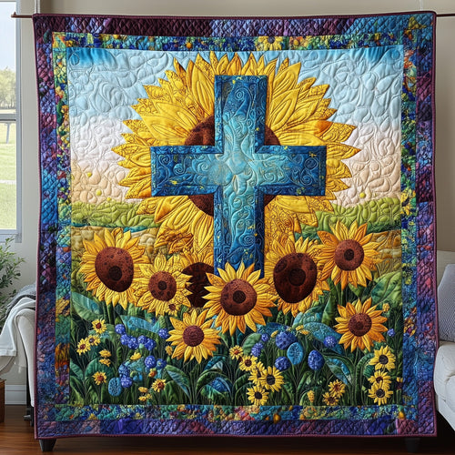 Radiant Faith Quilted Blanket GFTONL2953