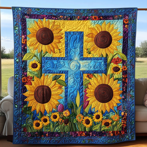 Radiant Faith Quilted Blanket GFTONL2955