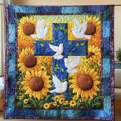 Radiant Faith Quilted Blanket GFTONL2957