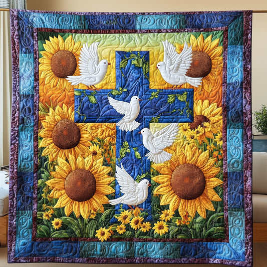 Radiant Faith Quilted Blanket GFTONL2957