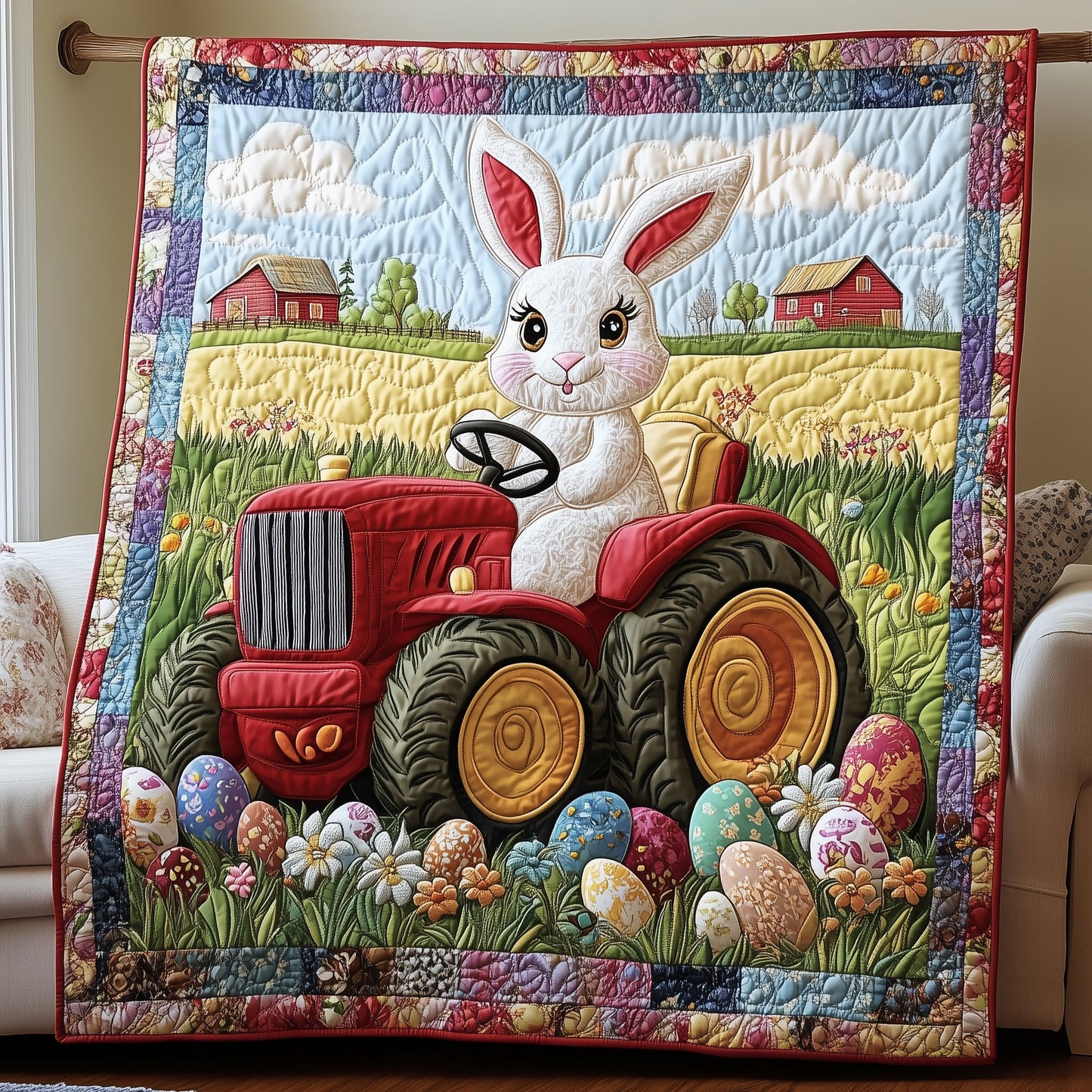 Harvesting Hope Quilted Blanket GFTONL2992