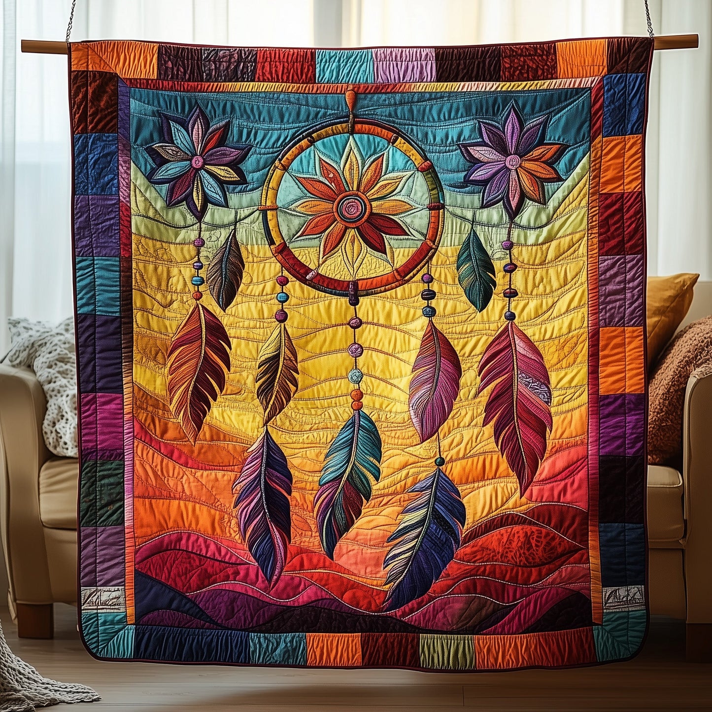 Dreamweaver's Gem  Quilted Blanket GFTONL3048