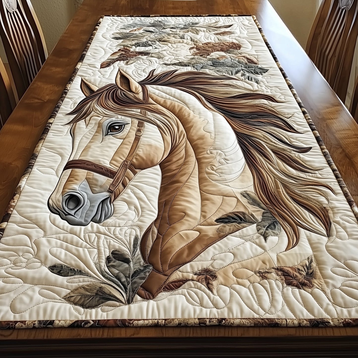 Horse Quilted Table Runner GFTONL3071