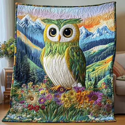 Owl Quilted Blanket GFTONL3105
