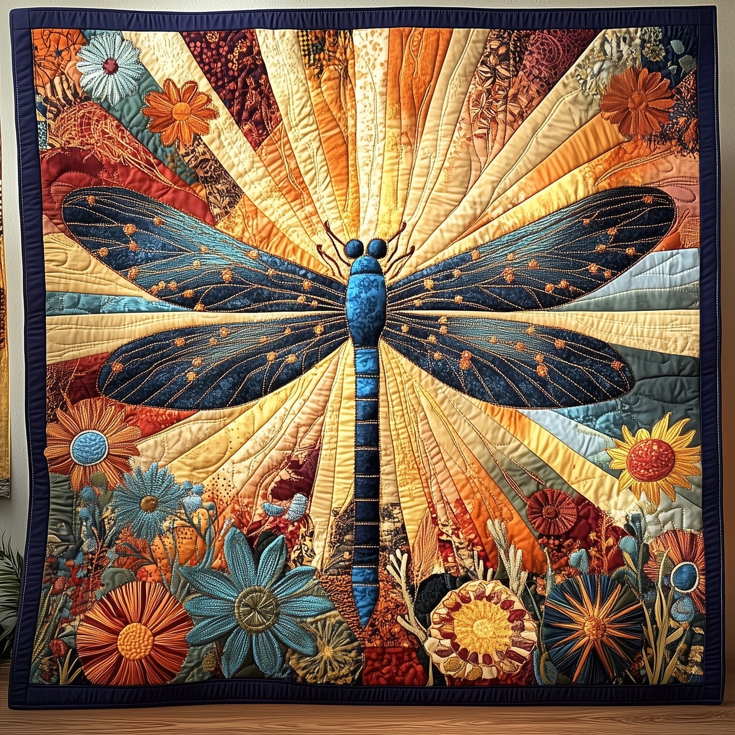 Dragonfly Charm Quilted Blanket GFTONL3164