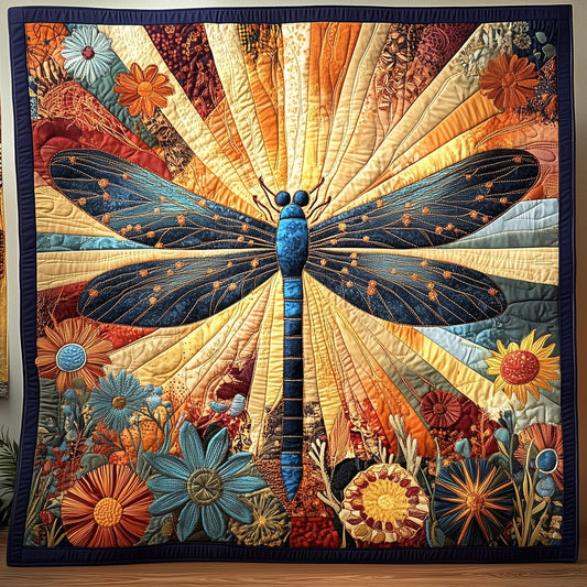 Dragonfly Charm Quilted Blanket GFTONL3164