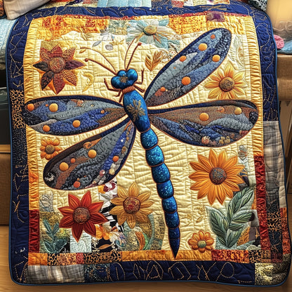 Dragonfly Charm Quilted Blanket GFTONL3166