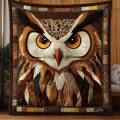 Majestic Owl Quilted Blanket GFTONL3268