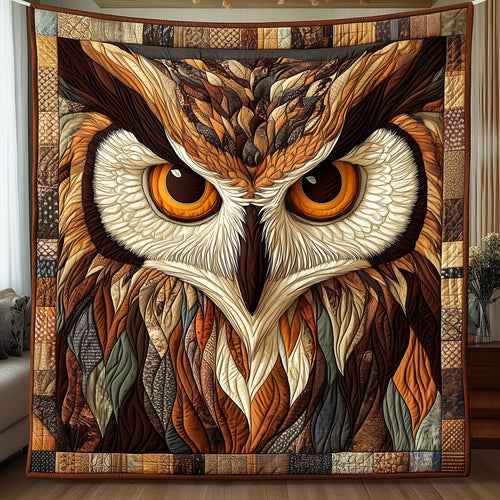 Majestic Owl Quilted Blanket GFTONL3269