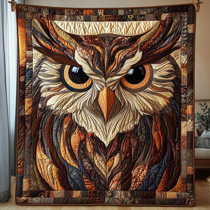 Majestic Owl Quilted Blanket GFTONL3271